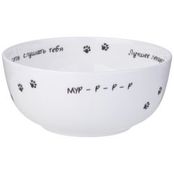 САЛАТНИК-ТАРЕЛКА СУПОВАЯ LEFARD "БЕРИ КОТА" 750 МЛ 15,5*6,5 СМ (КОР=36ШТ.)