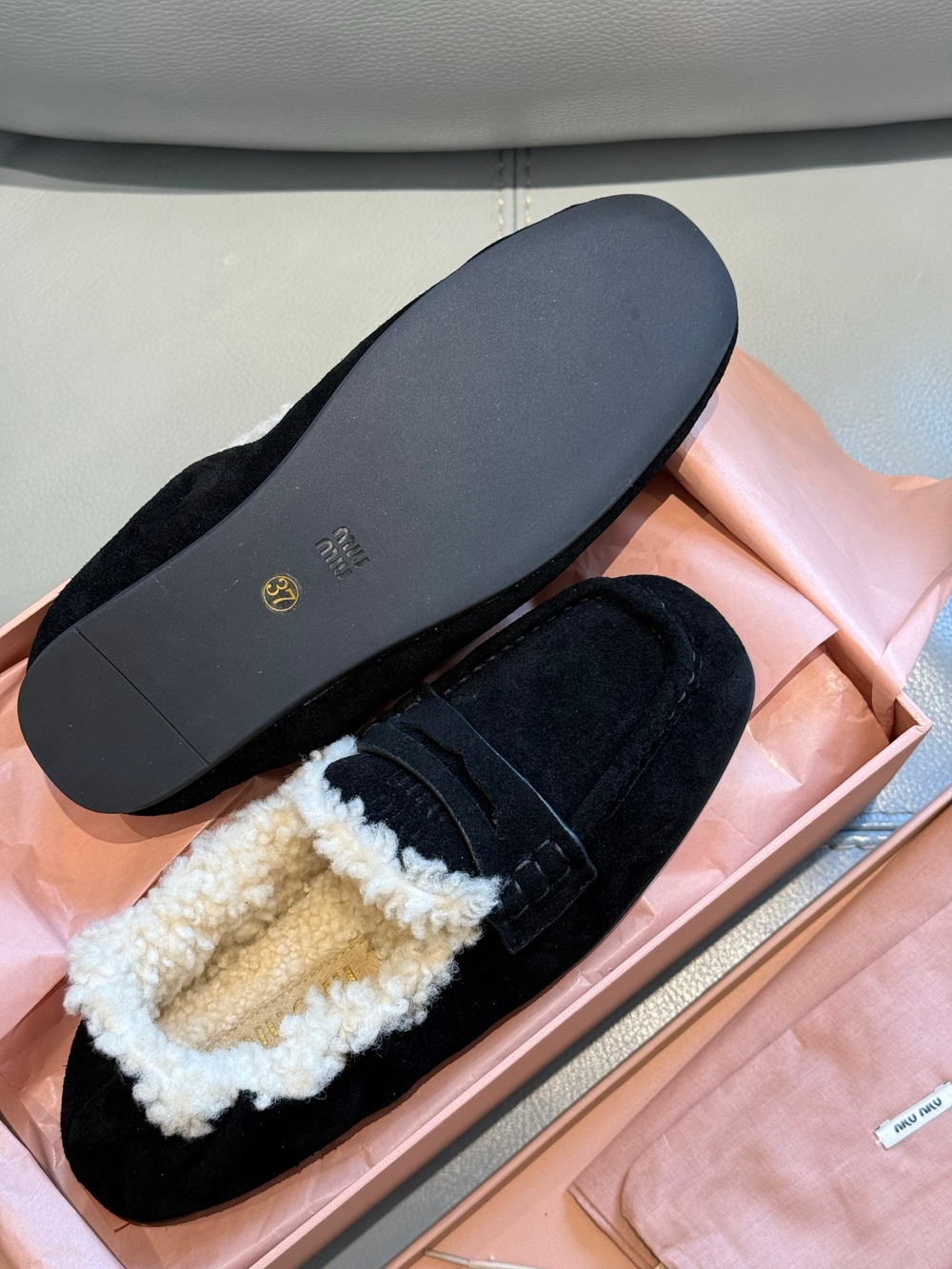 Miu Miu Suede Loafers (3 colors)