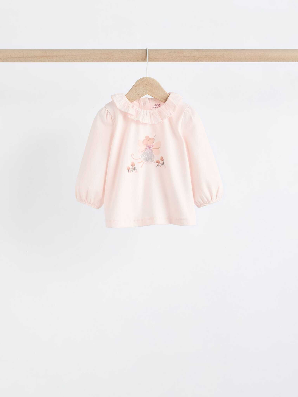 Лонгслив и легинсы в комплекте для малышей Next Q94-941, Розовый