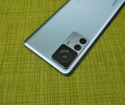 Xiaomi 12T (22071212AG) - Задняя крышка (корпус) в сборе со стеклом камеры (стеклянная) (ORIG-SP)