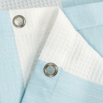 "VAFEL" Шторка для ванной голубая FX-5020C