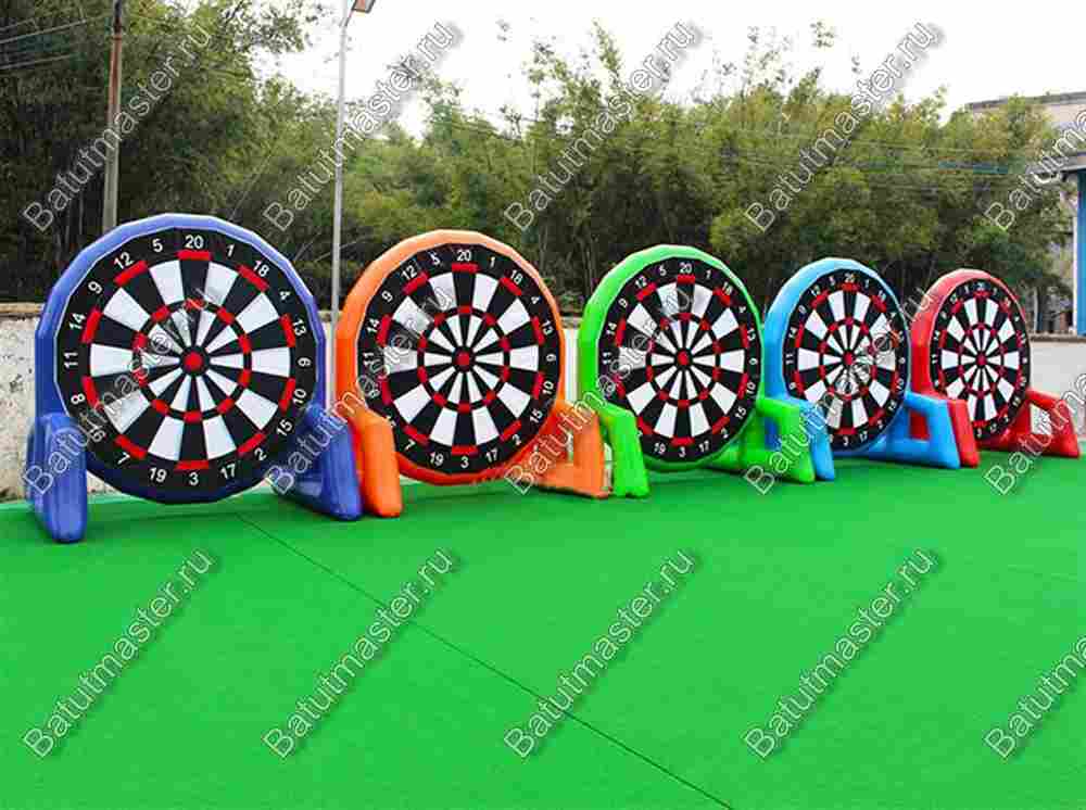 Надувной герметичный дартс «Макси» диаметр 4 м, размер 4×1,5×4 м