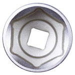 Головка торцевая стандартная шестигранная 3/4&quot;, 54 мм KING TONY 633554M