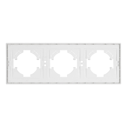Рамка пластиковая FRM-TENDO-PL-3-WH (Arlight, -) 053843