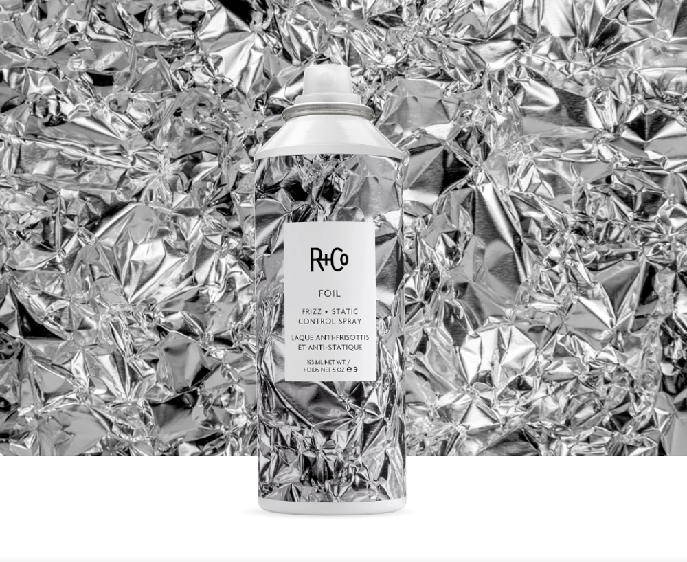 R+Co FOIL frizz+static Control Spray/ФОЛЬГА спрей-антистатик для волос, 193мл