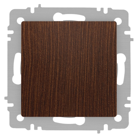 Выключатель Intro Accent 6-101-10 , 10А-250В, IP20, СУ, AL/CU, венге