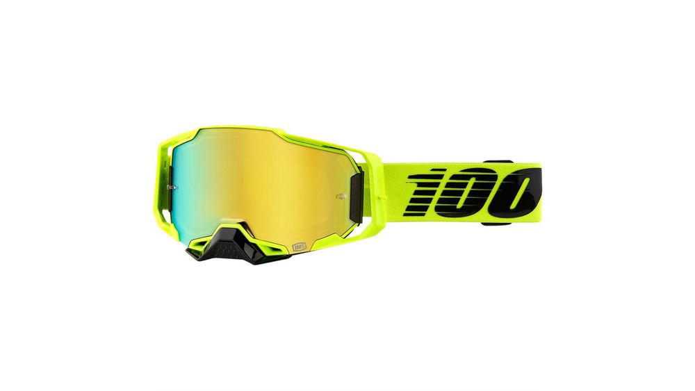 Очки 100% Racecraft 2 Goggle Yellow / Clear Lens (50009-00004)