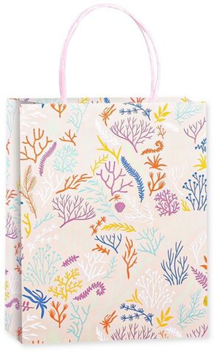 Пакет подарочный, Подводная сказка, Розовый, 25*21*10 см, 1 шт.
