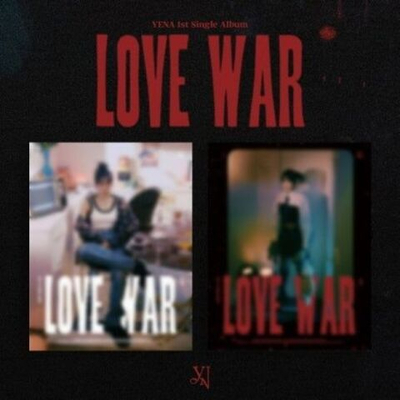 Альбом CHOI YE NA - LOVE WAR 1st Single Album 2 Version SET