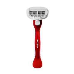 Бритвенная система Kodak LADY Prem Razor 5 женская 5 лезвий розовая 2 сменных кассеты