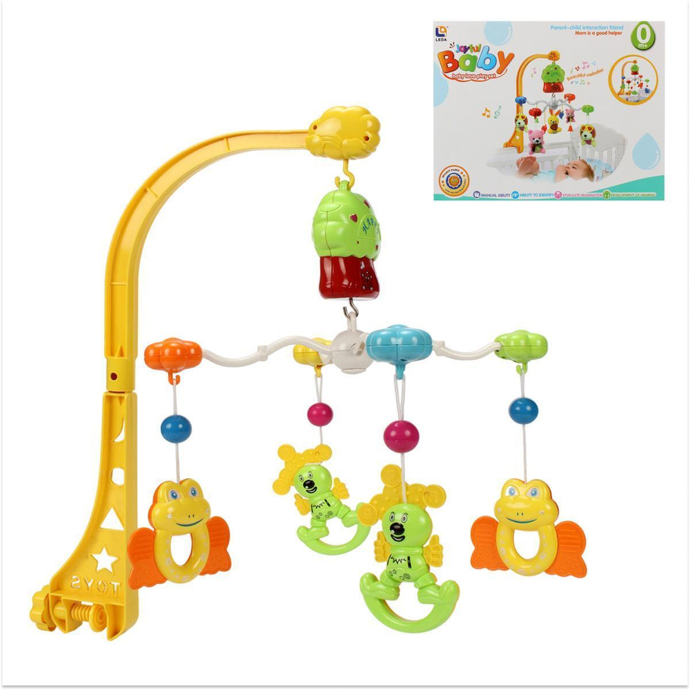 Карусель музыкальная для новорожденных, коробка D135