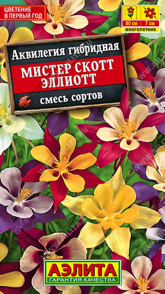 Аквилегия &quot;G. Мистер Скотт Эллиот&quot; 0.1г., Россия.