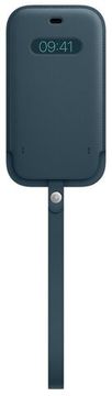 Чехол Apple Leather Sleeve with MagSafe for iPhone 12 / 12 Pro "балтийский синий"