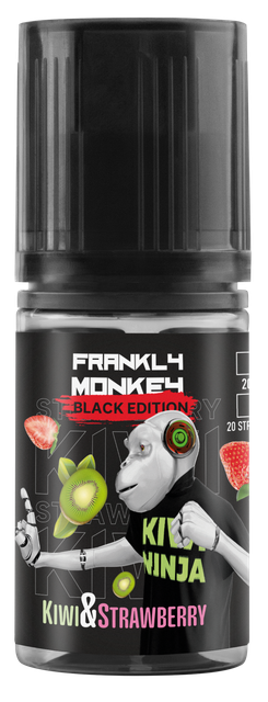 Frankly Monkey Black Edition Salt 30 мл - Kiwi & Strawberry (20 мг)
