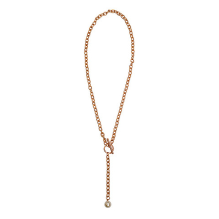 Колье Fiore Luna Cream Pearl B2103PE-N05.12 BR/RG