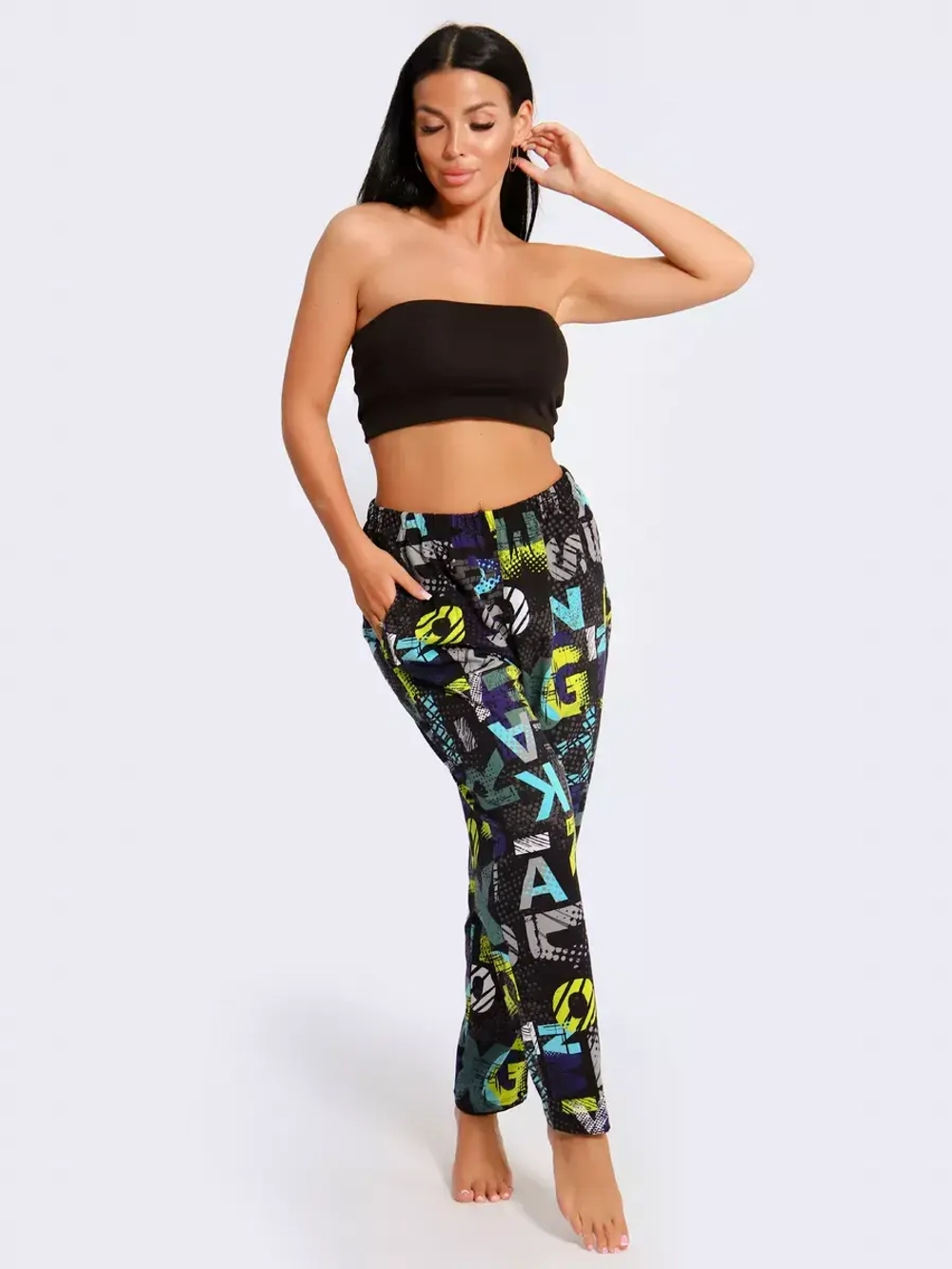 Брюки женские большие размеры