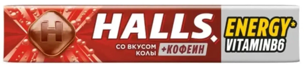 6 Кондитер.издел. БАД Леденцы Холлс 25г*30*12 кола+кофеин