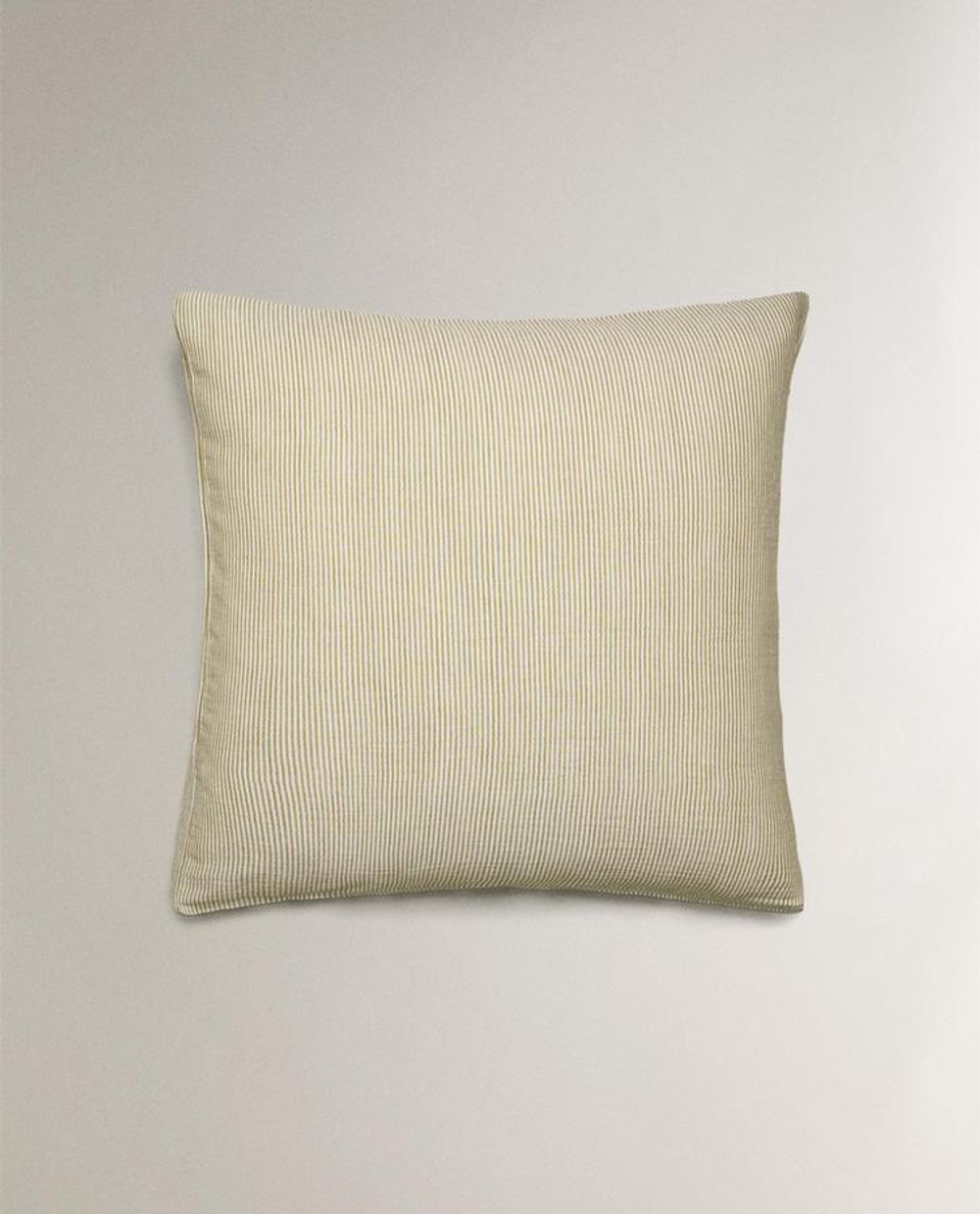 ZARA HOME ДЕТСКАЯ НАВОЛОЧКА В ПОЛОСКУ, ЗЕЛЕНЫЙ