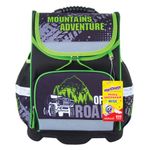 Ранец ЮНЛАНДИЯ WISE для начальной школы, Offroad, 37х29х15 см, 228814