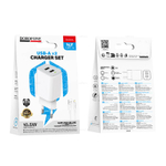 Borofone BAS81A Star зарядное устройство набор (Lightning) (white)