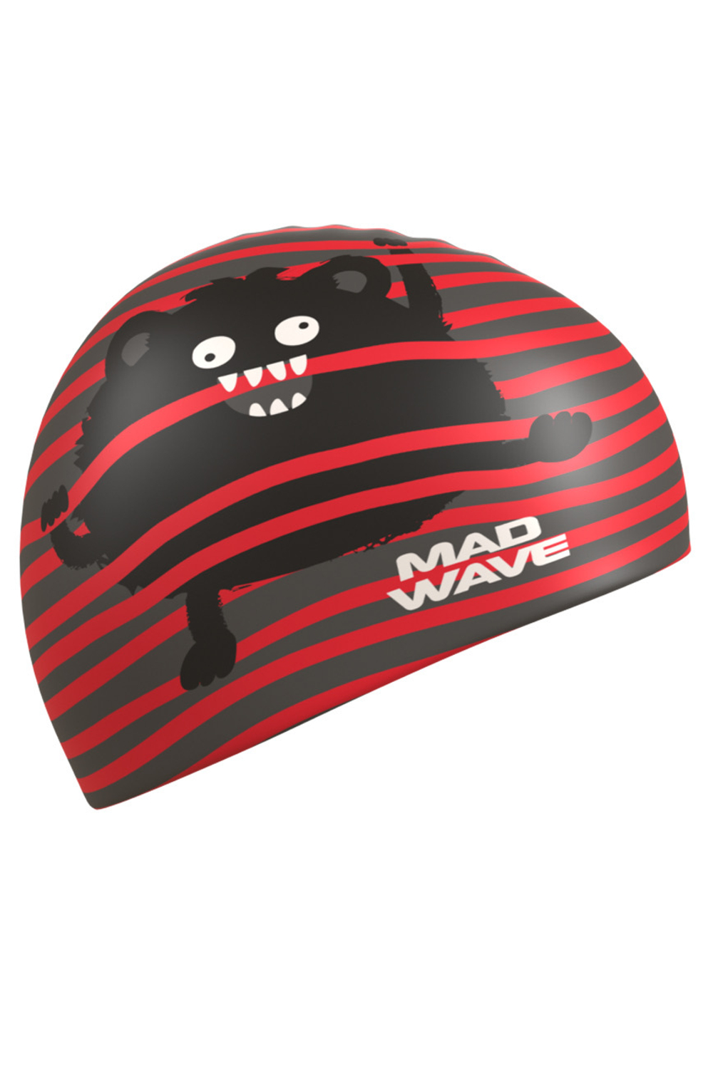 СИЛИКОНОВАЯ ШАПОЧКА ДЛЯ ПЛАВАНИЯ MADWAVE MONSTER