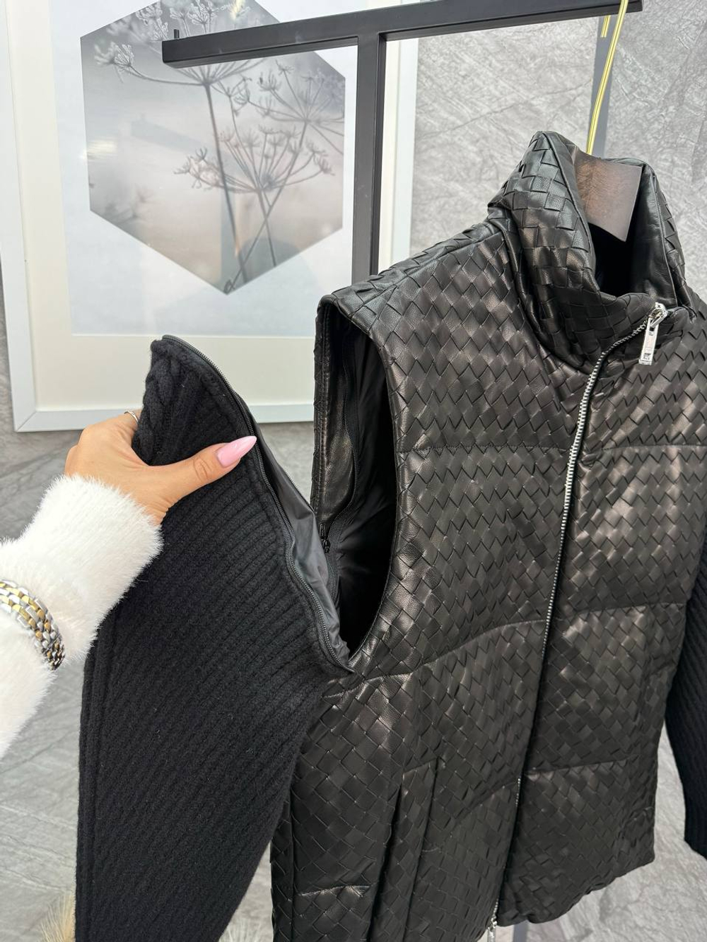 Пуховик-трансформер Bottega Veneta