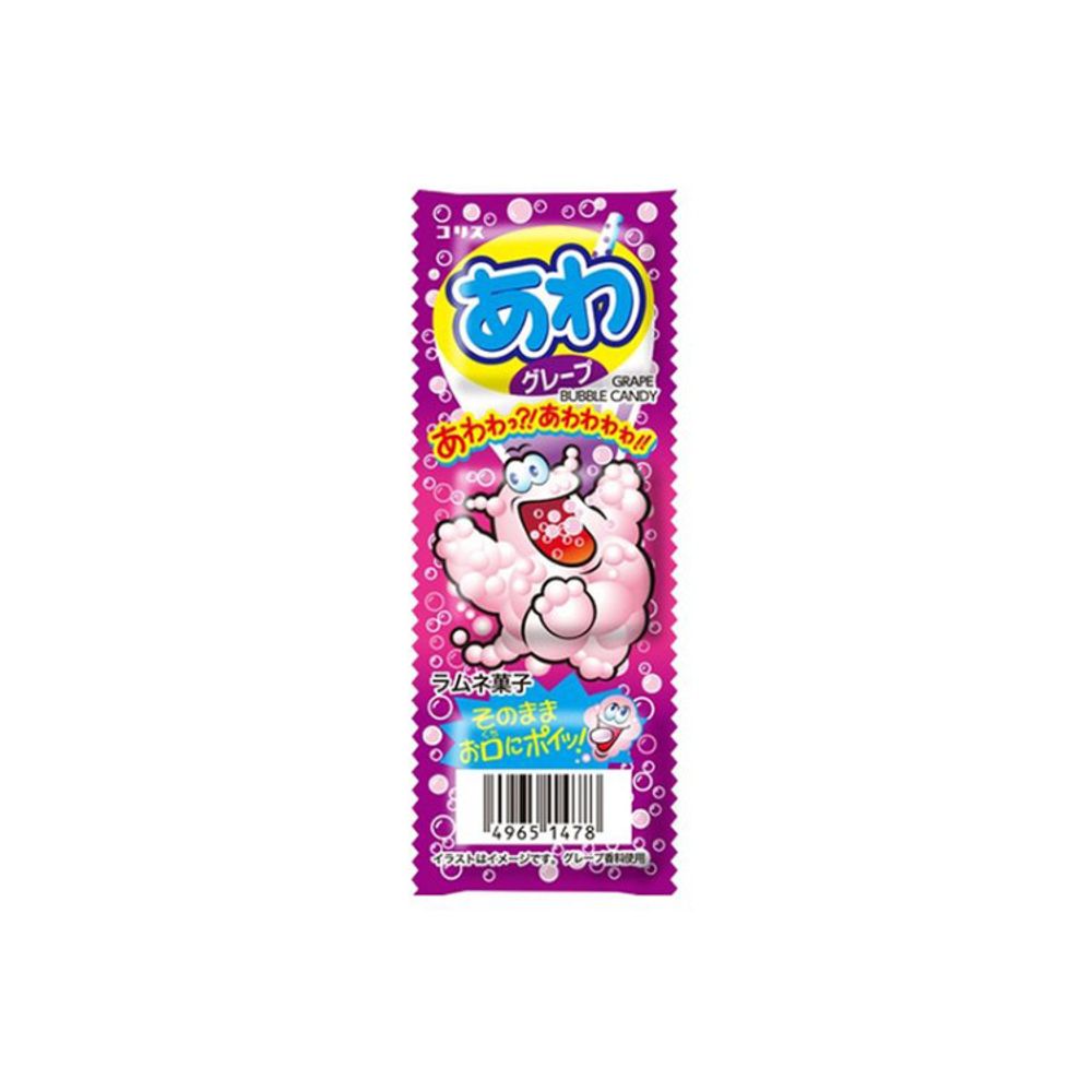 Конфеты шипучие Пенистый виноград Coris, 8 гр