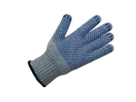 Перчатки п/шерстяные с ПВХ "Спец", 7 класс, черные (мин. риски)