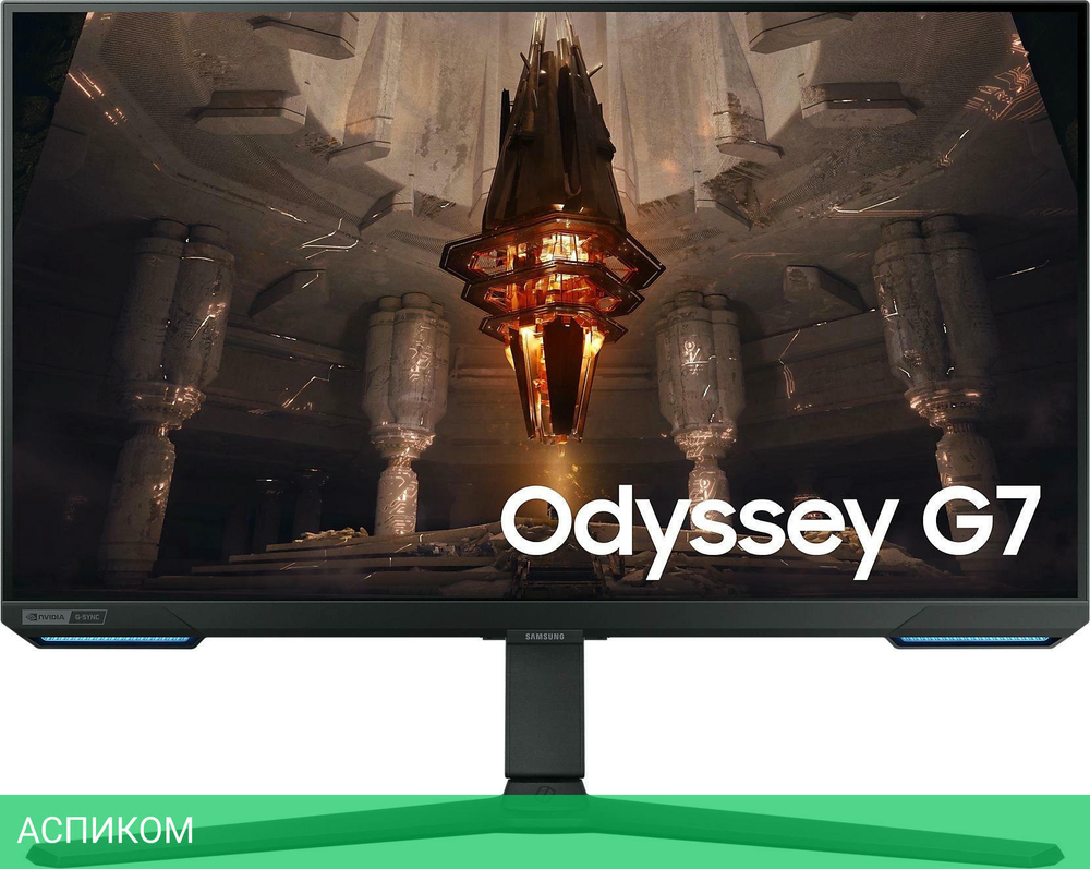 Монитор Samsung Odyssey G7 S28BG700EI черный (LS28BG700EIXCI)