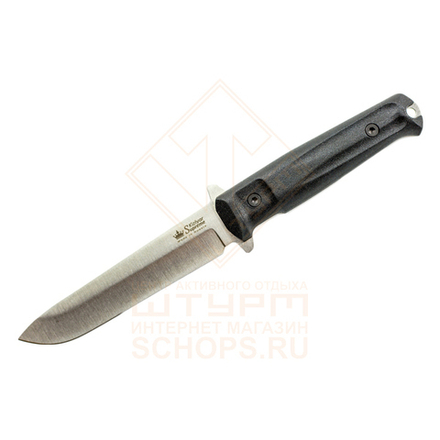 Нож Kizlyar Supreme Trident 420HC кратон, Black/Stonewash