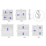 Решетка потолочная 4ПН 300х300