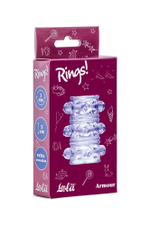 Фиолетовая насадка на пенис Rings Armour