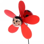 Фигура на спице «Божья коровка» 12*12*60см ветрячок для отпугивания птиц