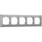 Рамка Werkel Antik на 5 постов матовый хром WL07-Frame-05 4690389145704