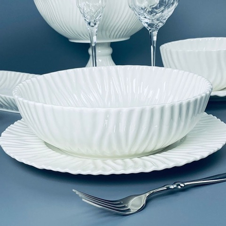 Lenardi 305-309 Салатник 23х7см САВАННА в под.уп.(х16)Фарфор
