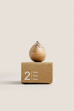 ZARA HOME МЕБЕЛЬНАЯ РУЧКА »МЫШКА» (НАБОР ИЗ 2 ШТ.) СВЕТЛО-БЕЖЕВЫЙ