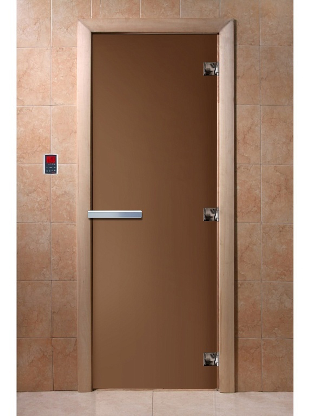 Дверь бронза матовая 1900х600 правая Doorwood
