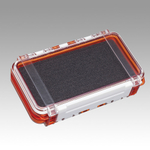 Коробка под приманки MEIHO WATERPROOF CASE WG-2 CLEAR ORANGE