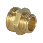 Ниппель латунь переходной Ду 20х15 (3/4"х1/2") под евроконус НР R180R Giacomini R180RY017