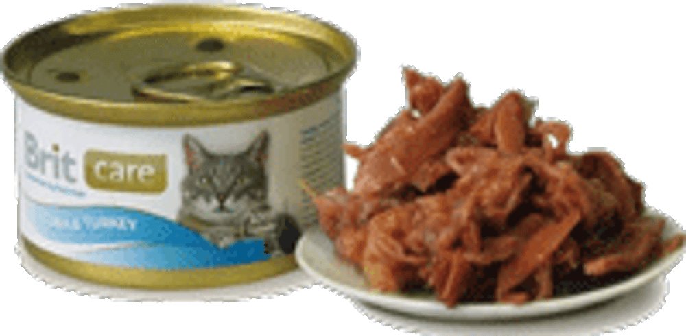 Brit Care Консервы д/кошек Тунец с индейкой 80гр Brit Care Консервы д/кошек Тунец с индейкой 80гр
