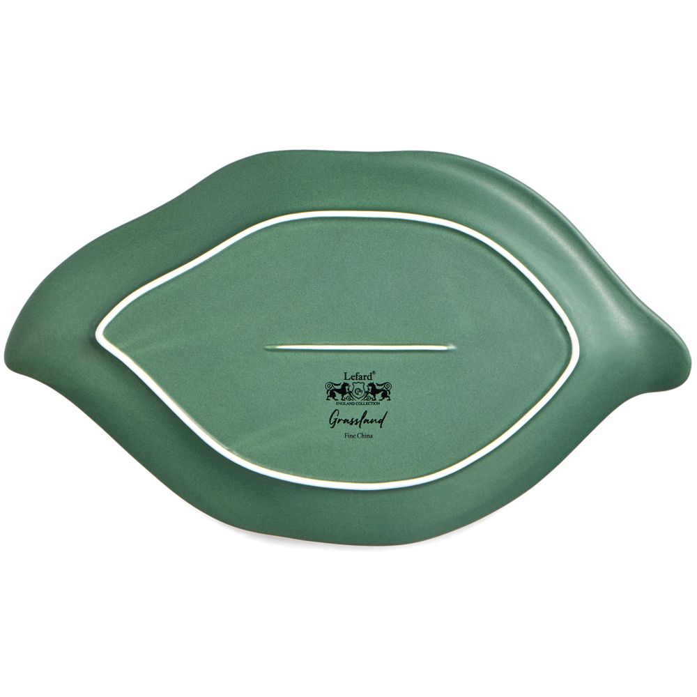 БЛЮДО LEFARD "GRASSLAND" В ФОРМЕ ЛИСТА 36,5*21*3 СМ