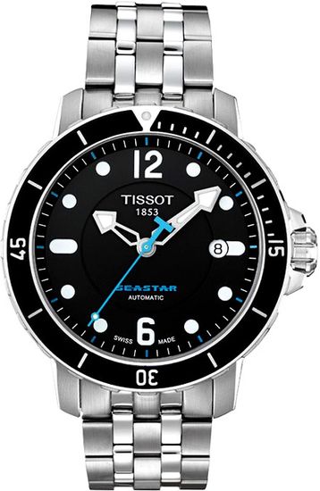 Мужские швейцарские часы Tissot T-Sport Seastar 1000 T066.407.11.057.00