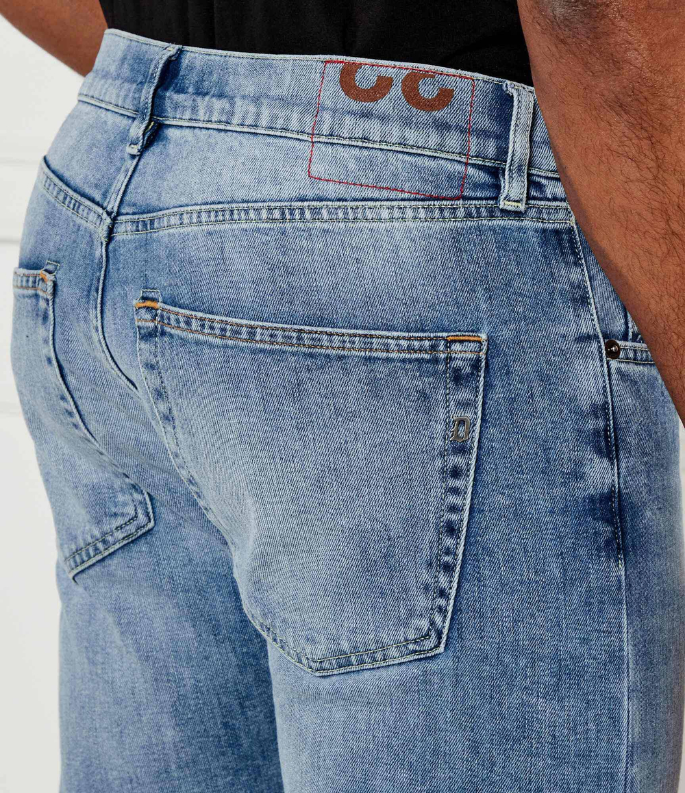 Джинсы ICON DONDUP - made in Italy - голубой(UP563 DS0107U IL4)