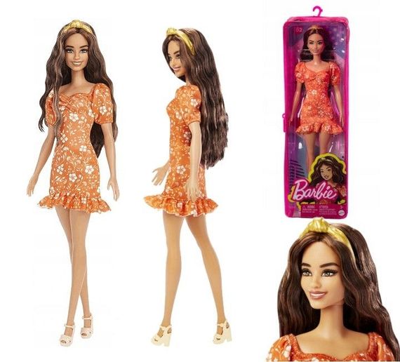 Mattel Летнее платье Barbie Fashionistas HBV16