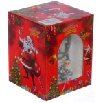 Сувенир Снежный шар «Белая сказка» 9*9*12.5 см (с музыкой и подсветкой), микс