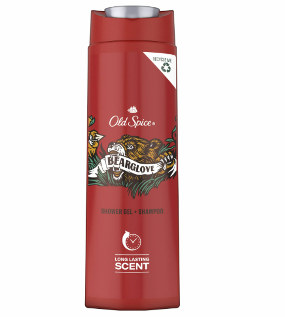 Old Spice Гель+Шампунь 400мл