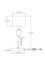 Настольная лампа Moderli V2571-1T Chilly