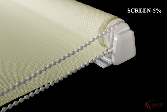 Рулонные шторы Mini - Screen (молочный) Скрин