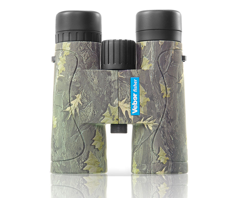 Бинокль Veber 10x42 Fisher camo [25651]