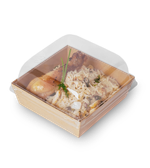 Упаковка контейнер 900мл 165х150х49мм OSQ SmartPack 900 box (200шт/кор) БЕЗ КРЫШКИ